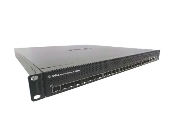 Y295K Dell PowerConnect 8024 24 x Ports 10 Gigabit Ethernet + 4 x 10 Gigabit Ethernet SFP+ Network Switch