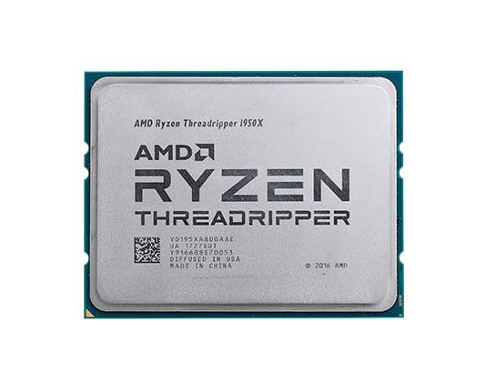 YD195XA8AEWOF AMD Ryzen Threadripper 1950X Hexadeca-core (16 Core) 3.4GHz 32MB L3 Cache Socket sTR4 Processor