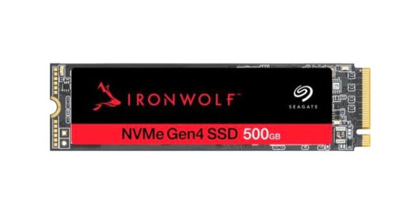 ZP500NM3A002 Seagate IronWolf 525 Series 500GB 3D Triple-Level Cell PCI Express NVMe 4.0 x4 M.2 2280 NAS Solid State Drive
